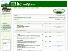 Tablet Screenshot of forum.hike-nh.com